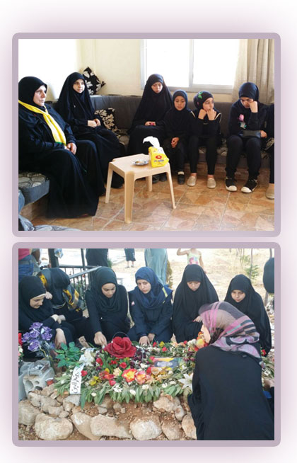 زيارة منزل شهيد زيارة منزل شهيد